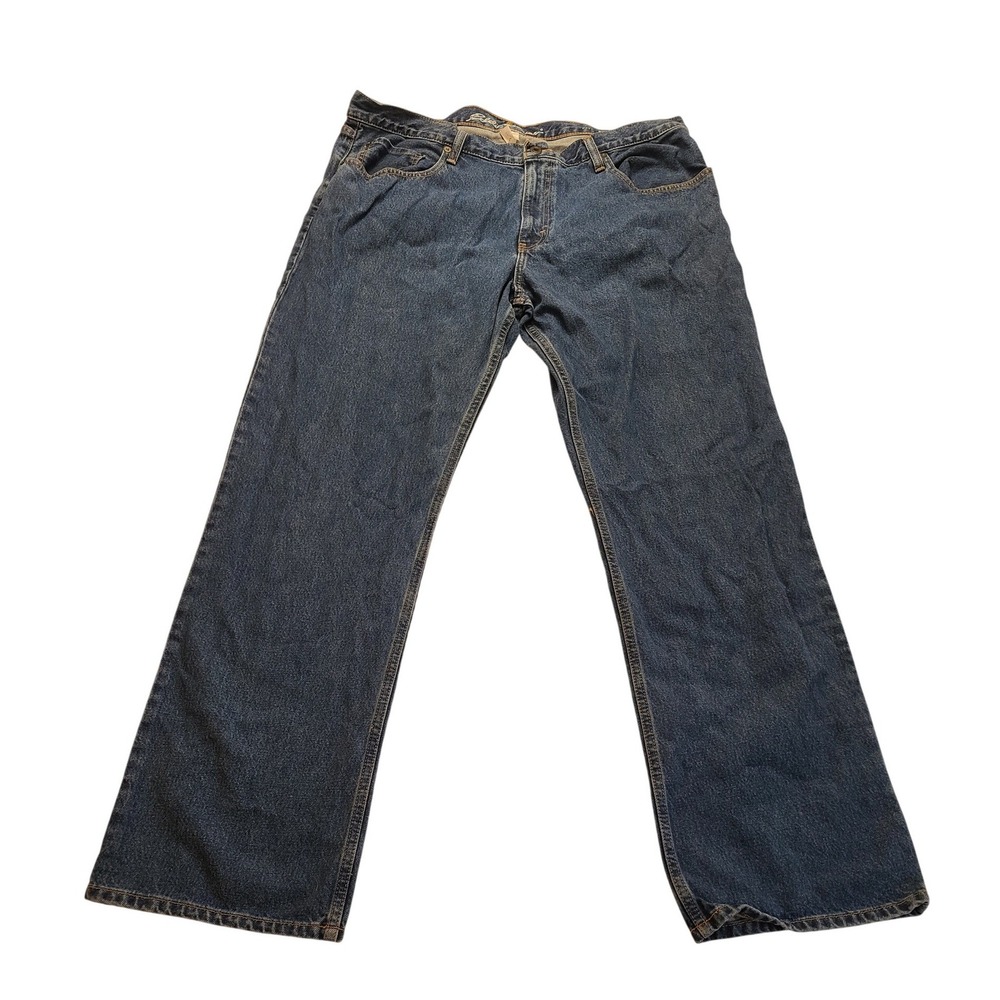 Eddie Bauer  Relaxed Fit Jeans‎ Medium Wash Men's Denim 38x34 Five pocket Style
